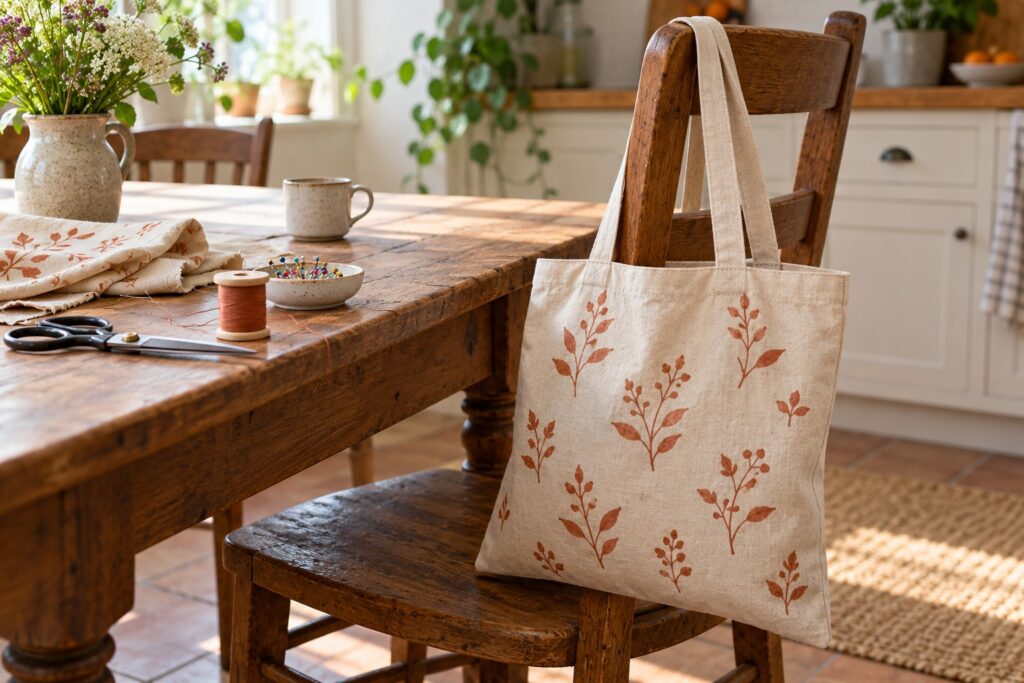 Coudre son premier tote bag : les bonnes dimensions et le pas à pas tote bag fait main